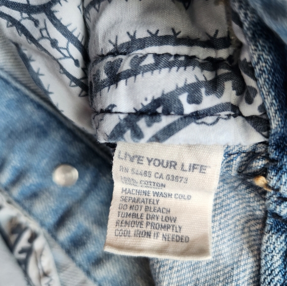 American Eagle Outfitters crap jean jacket Size Small - Picture 3 of 7